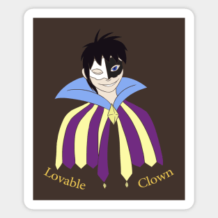 Lovable Clown Sticker